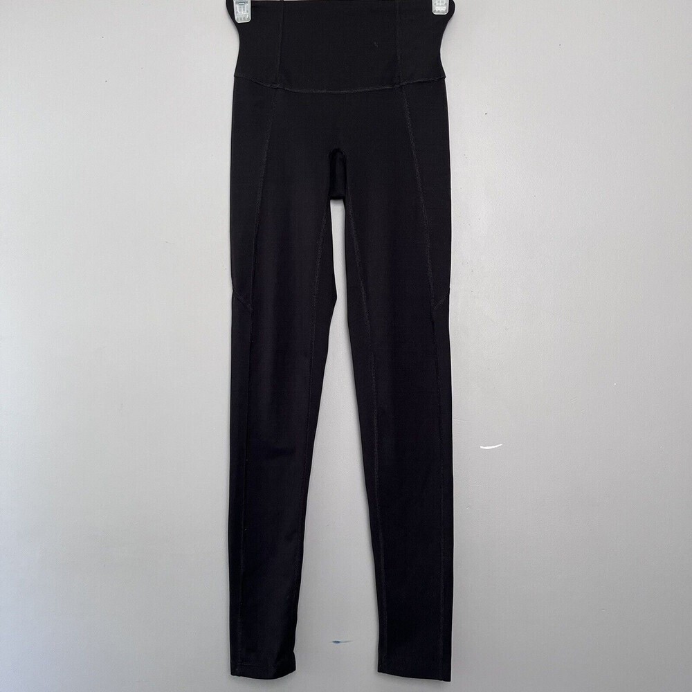 Spanx Hight Waist Ankle Leggings‎ Black Stretch Size S